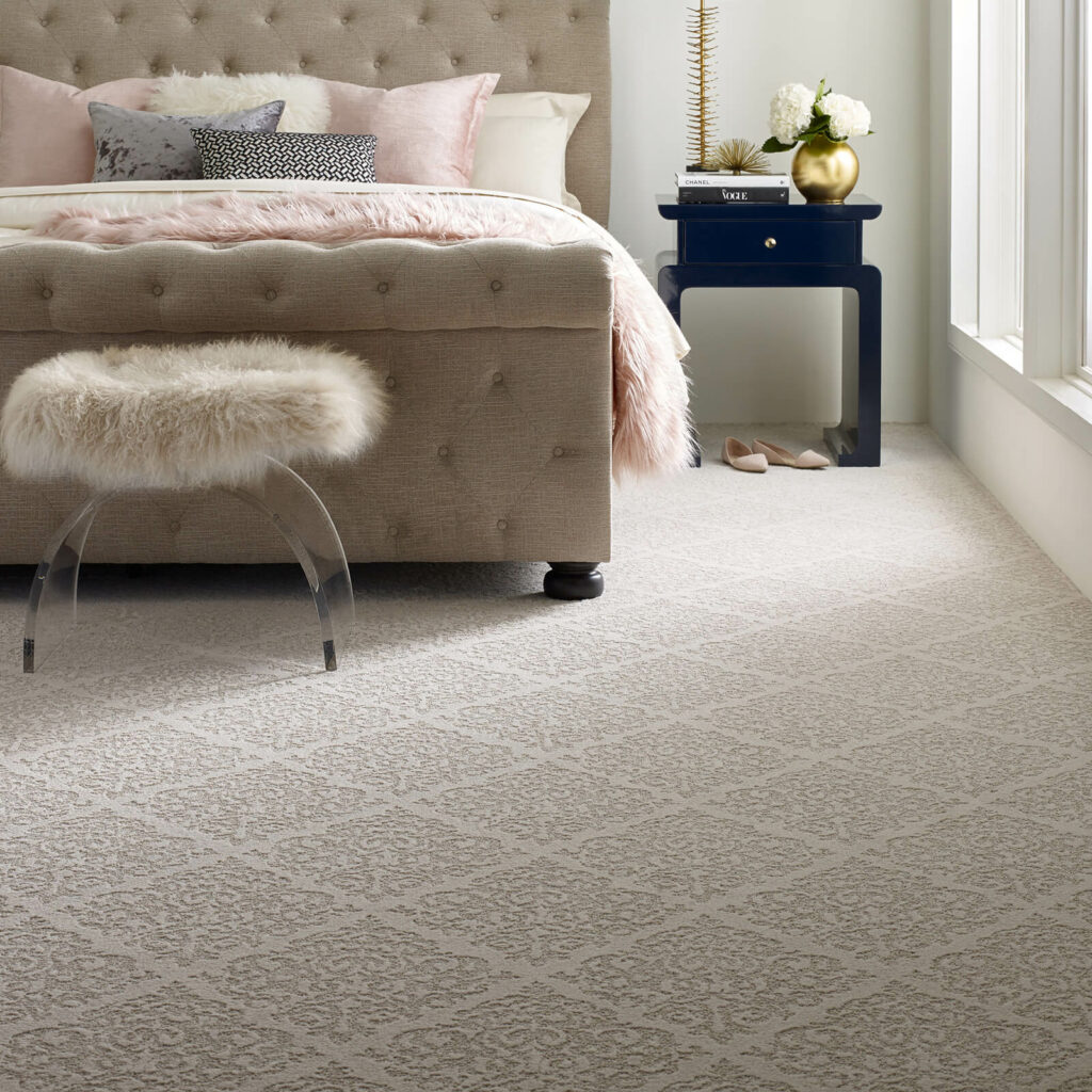 Bedroom carpet floor | Leaf Floor Covering