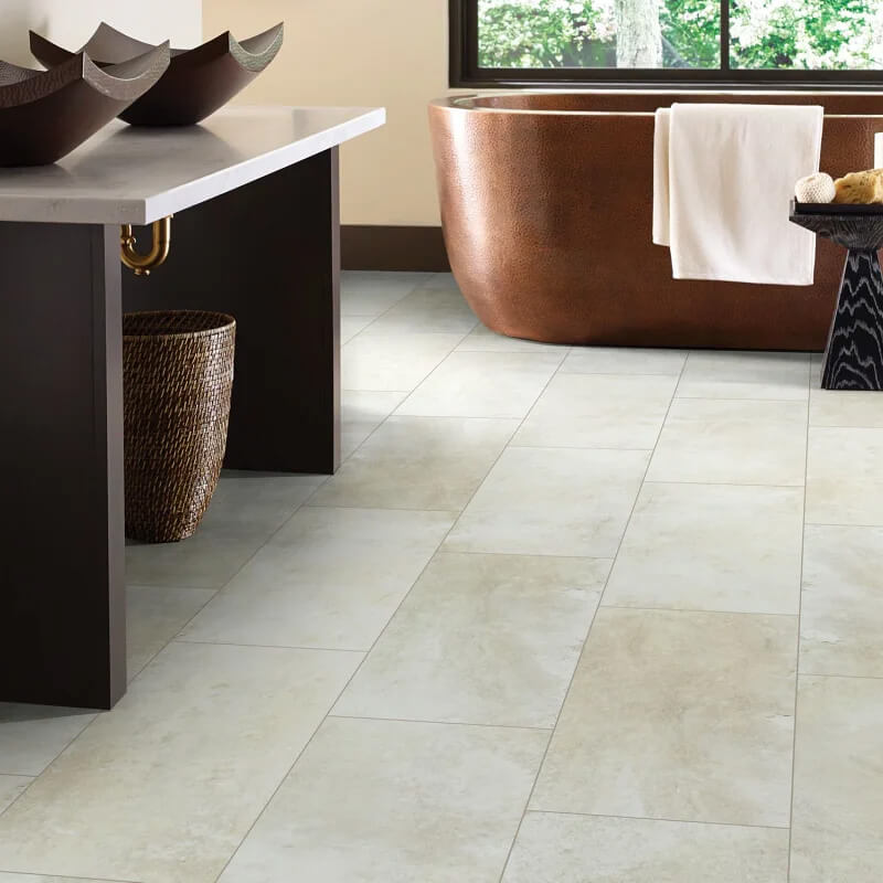 Bathroom vinyl | Leaf Floor Covering
