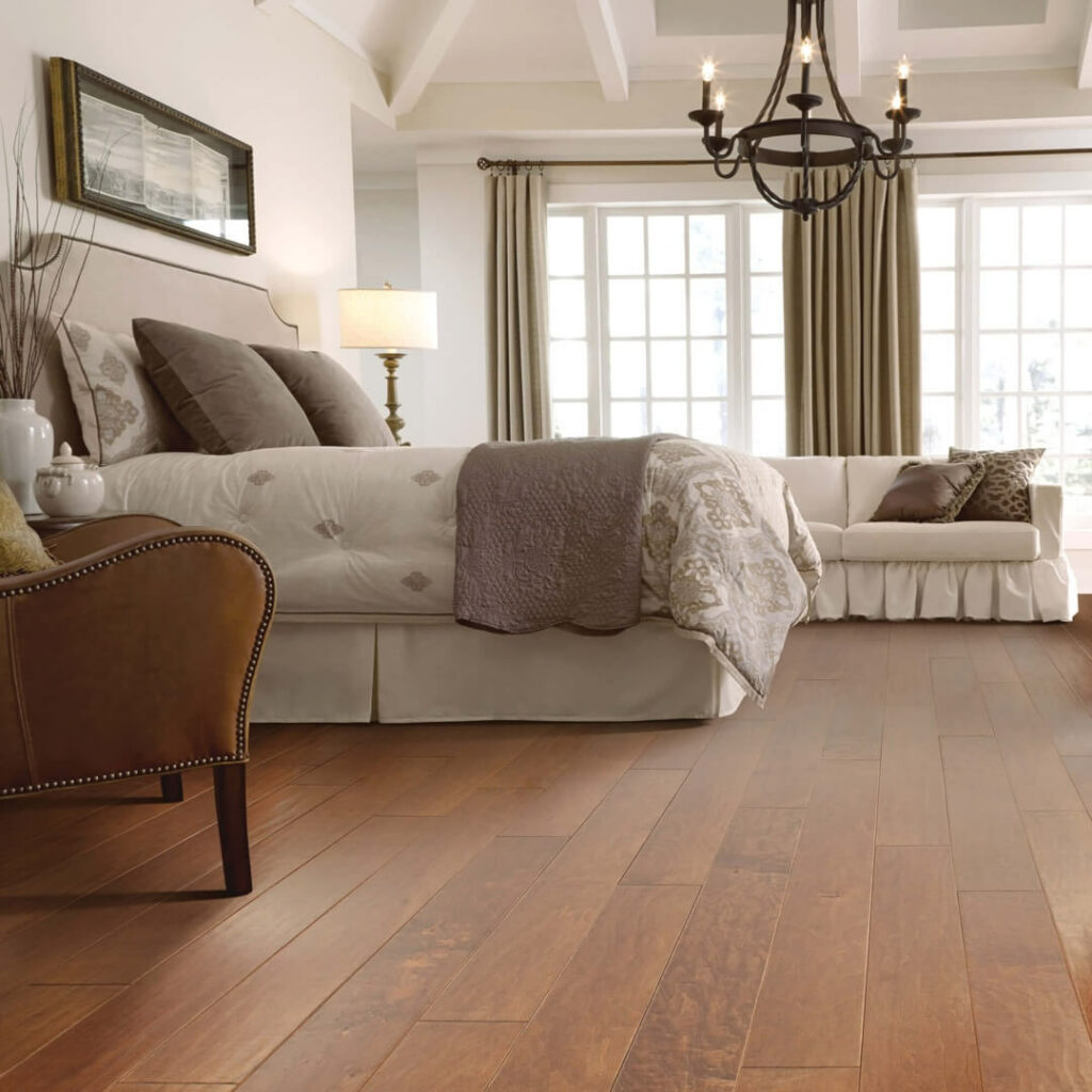Bedroom Hardwood | Leaf Floor Covering