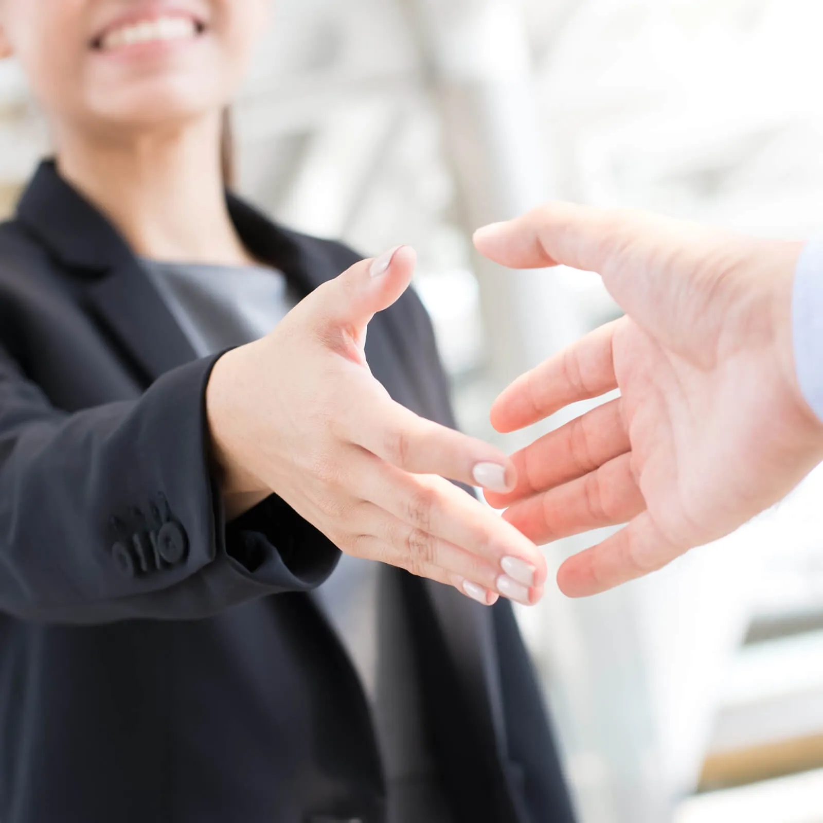 Hand shake | Leaf Floor Covering