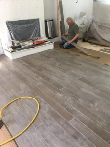 Floor installation | Leaf Floor Covering